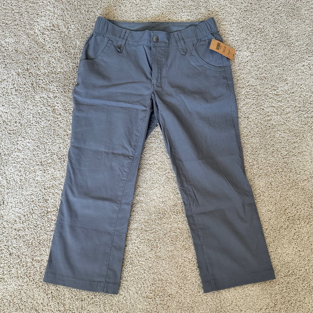 Duluth Trading Women's Dry on the Fly Capris size 4 NWT